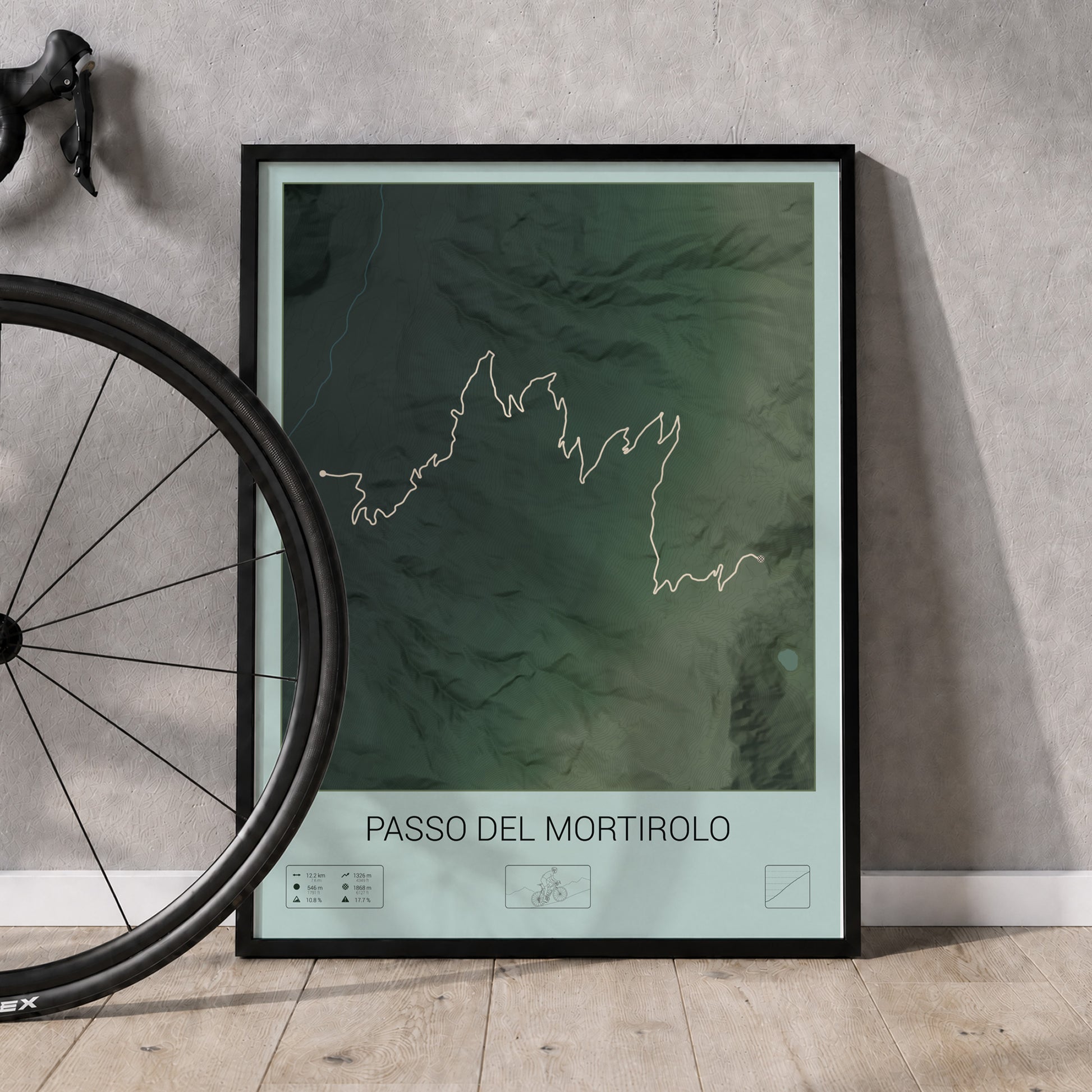 Passo del Mortirolo poster