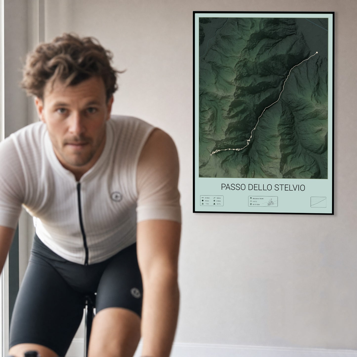 Passo dello Stelvio personalized poster
