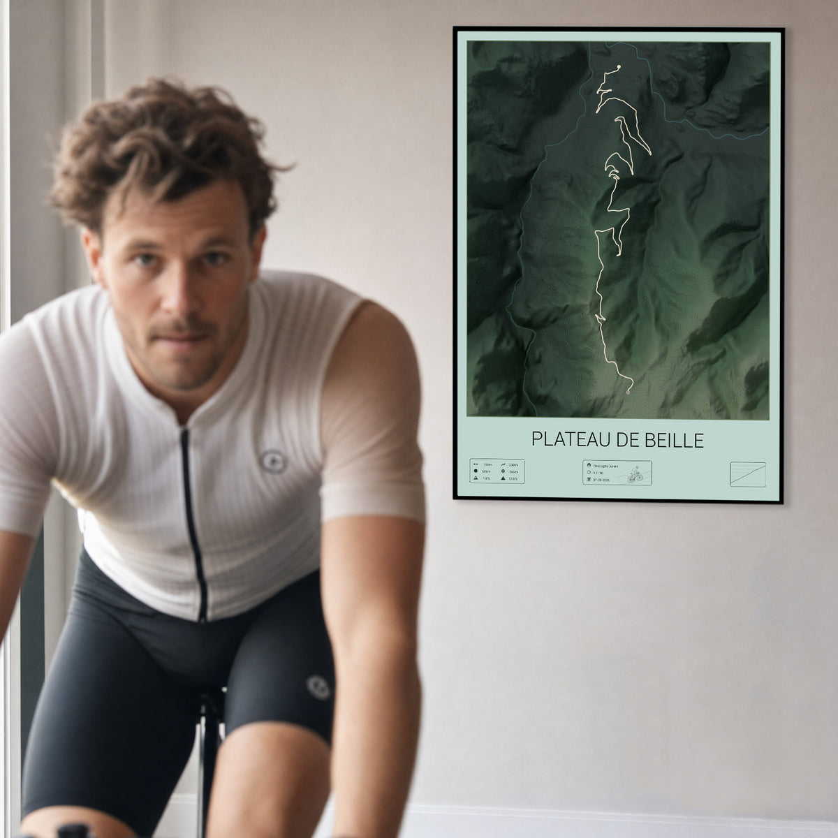 Plateau de Beille personalized poster
