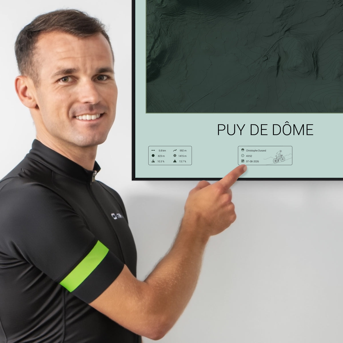 Puy de Dôme personalized poster