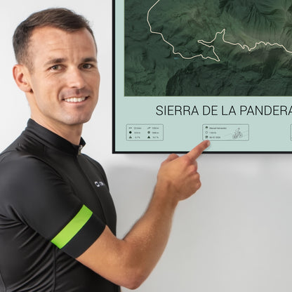 Sierra de la Pandera personalized poster